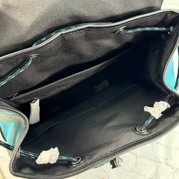 Coach Track Mens Backpack Colorblock W/Stamp Leather Drawstring Pockets Laptop - Picture 10 of 12